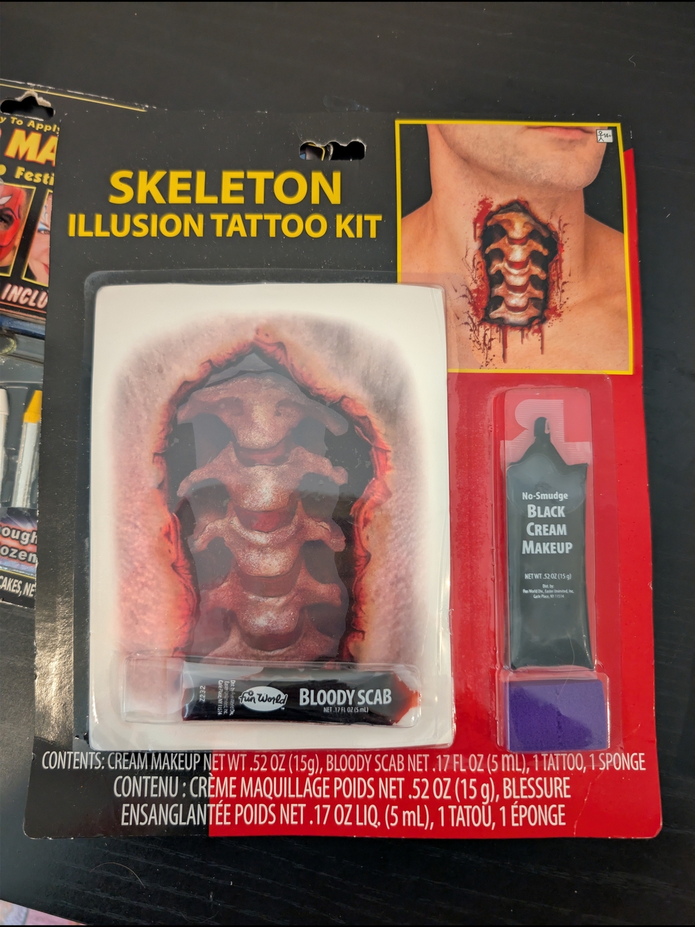 Skull & Skeleton Makeup Kit Bundle - Halloween - Woochie & Wolf - Picture 7 of 10